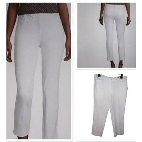 Worthington Slim Fit Fuchsia Trouser - Picture 8 of 8